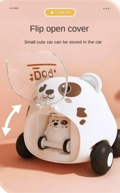 Interaktives Spielzeugauto – Lustiges Cartoon-Fahrzeug für Kinder