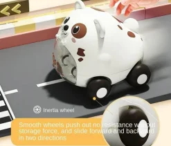 Interaktives Spielzeugauto – Lustiges Cartoon-Fahrzeug für Kinder