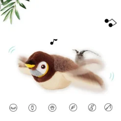 Interaktives Vogel-Katzenspielzeug – lustiges Spielzeug für Katzen