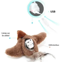 Interaktives Vogel-Katzenspielzeug – lustiges Spielzeug für Katzen