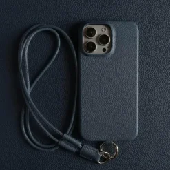 iPhone-Hülle aus echtem Leder – luxuriöses Rindsleder-Design