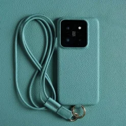 iPhone-Hülle aus echtem Leder – luxuriöses Rindsleder-Design