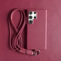 iPhone-Hülle aus echtem Leder – luxuriöses Rindsleder-Design