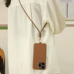 iPhone-Hülle aus echtem Leder – luxuriöses Rindsleder-Design