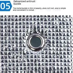 Isolierrollo für Fenster – Sonnenschutz-Thermoabdeckung