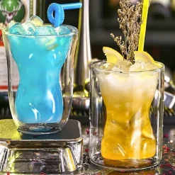 Isolierte doppelwandige Whiskygläser – elegantes Trinkgeschirr