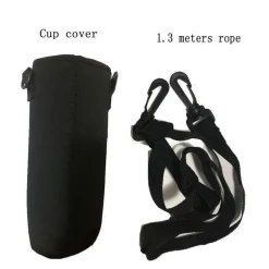 Isolierte Thermos-Wasserflasche – Reisebecher mit versteckter Tasche und Geheimfach