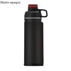 Isolierte Thermos-Wasserflasche – Reisebecher mit versteckter Tasche und Geheimfach