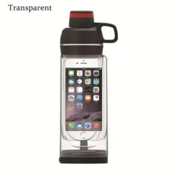 Isolierte Thermos-Wasserflasche – Reisebecher mit versteckter Tasche und Geheimfach