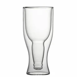 Isoliertes doppelwandiges Glasset – Bier, Wein, Whiskey, Champagner