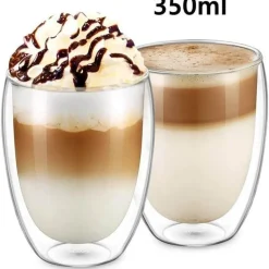 Isoliertes Espressoglas – Doppelwandiger Kaffeebecher für Heißgetränke