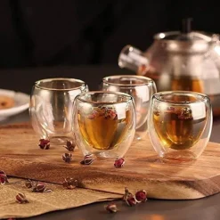 Isoliertes Espressoglas – Doppelwandiger Kaffeebecher für Heißgetränke