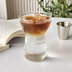 Isoliertes Trinkbecher-Set aus Glas – Transparente Saft- und Teebecher