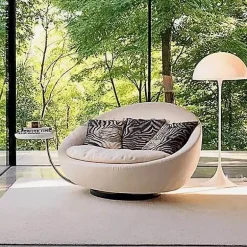 Italian Reclining Lounger Chair - European Elegance Design