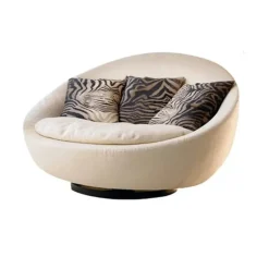 Italian Reclining Lounger Chair - European Elegance Design