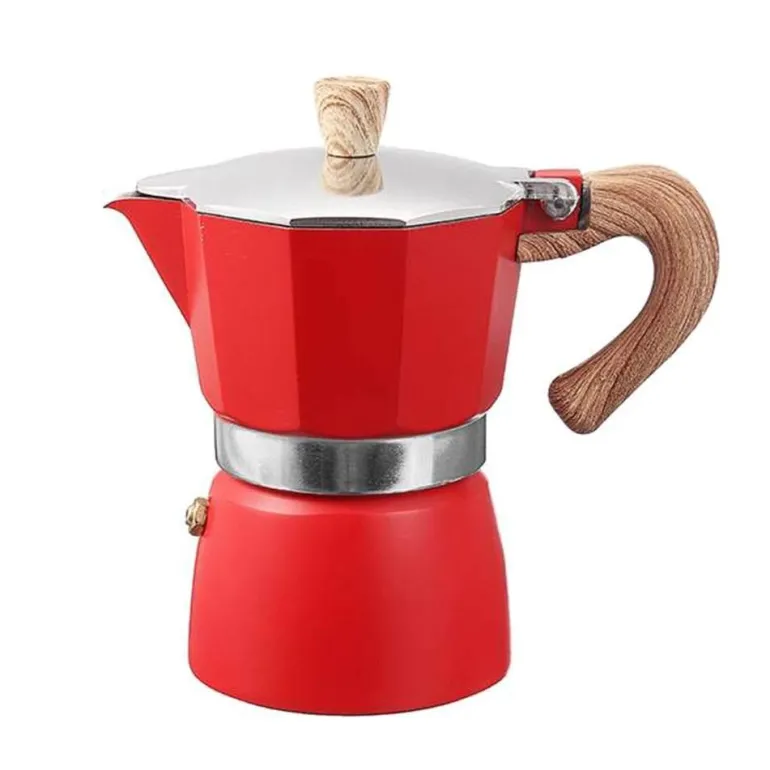 Italienische Espressomaschine – Stilvolle Kanne für die Zubereitung zu Hause