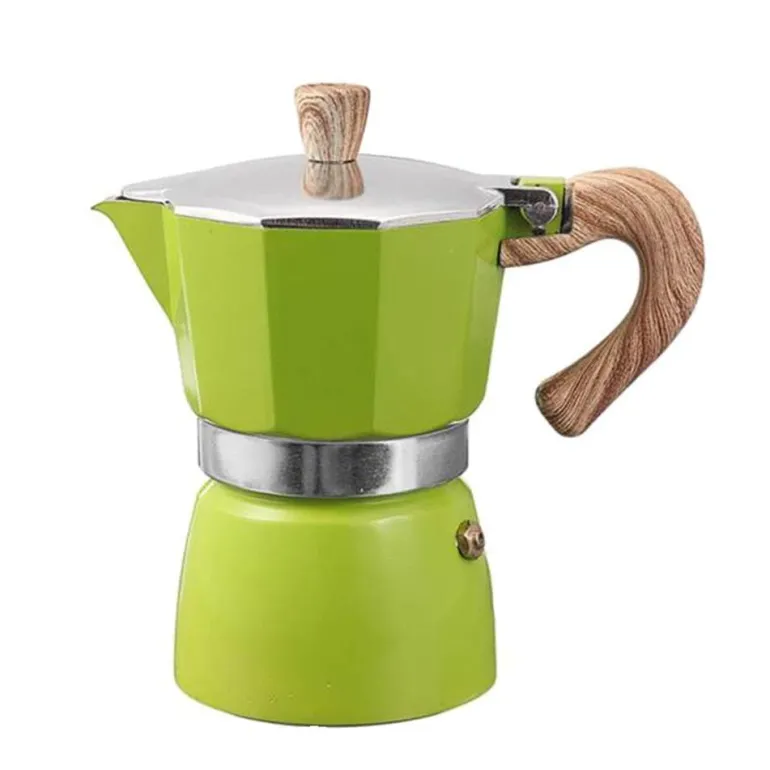 Italienische Espressomaschine – Stilvolle Kanne für die Zubereitung zu Hause