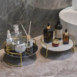 Ivalo Cosmetics Tray - Makeup Organizer and Vanity Storage Solution