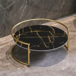 Ivalo Cosmetics Tray - Makeup Organizer and Vanity Storage Solution