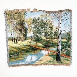 Jacquard-Sofadecke – Vielseitige Picknickmatte für den Außenbereich, Bettdecke