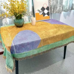 Jacquard-Wandteppichdecke – dekorative gewebte Überwurfdecke