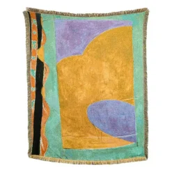 Jacquard-Wandteppichdecke – dekorative gewebte Überwurfdecke