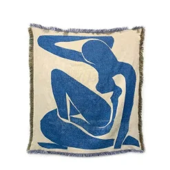 Jacquard-Wandteppichdecke – dekorative gewebte Überwurfdecke