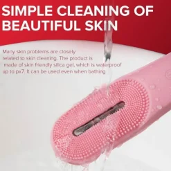 Japanese Exfoliating Facial Cleansing Brush - Colorful Skin Tool