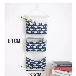 Japanese Wall Hanging Organizer - Stylish Storage Solution
