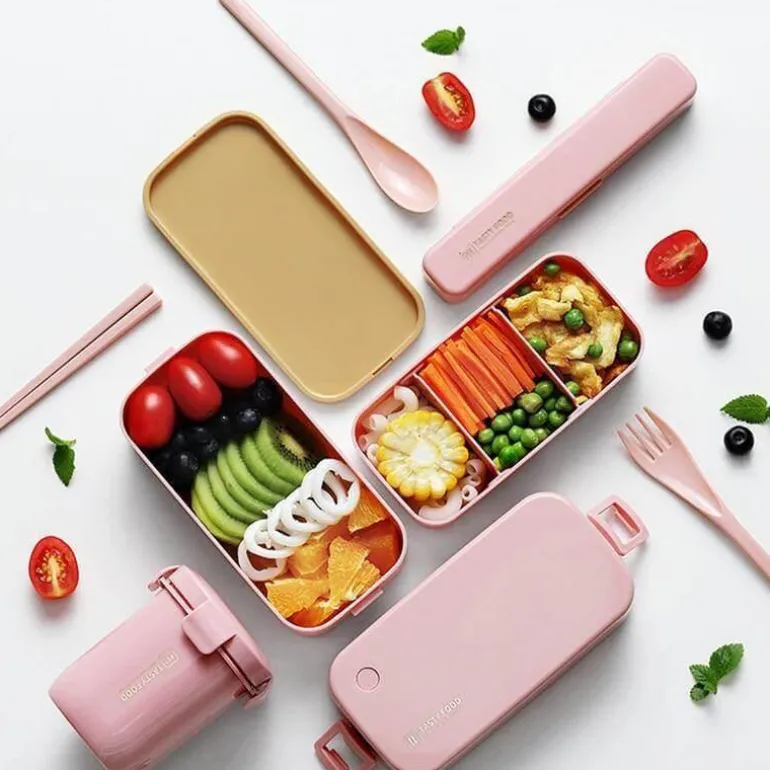 Japanische Bento-Box – Einfacher Behälter zur Aufbewahrung von Lebensmitteln