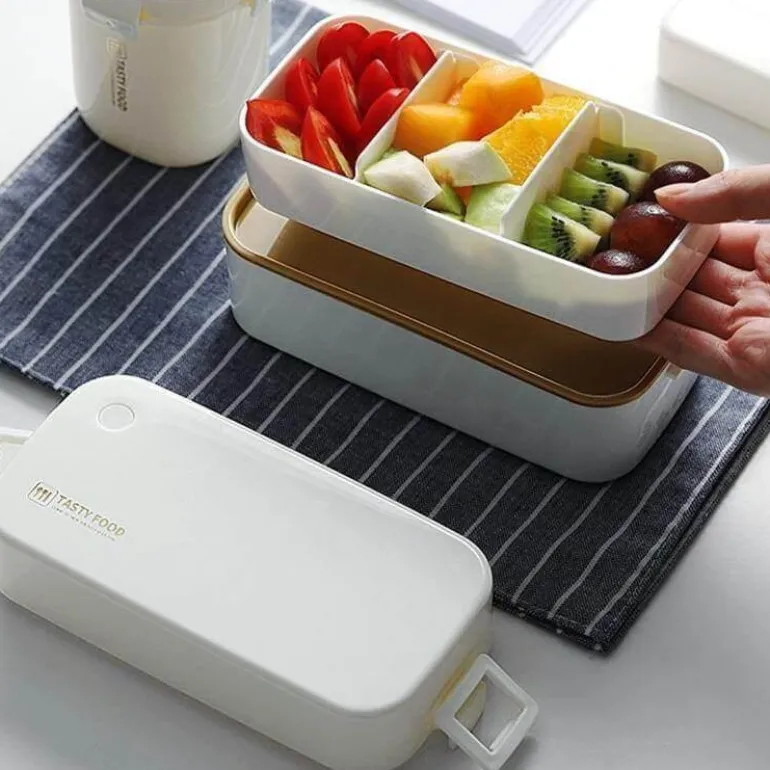Japanische Bento-Box – Einfacher Behälter zur Aufbewahrung von Lebensmitteln