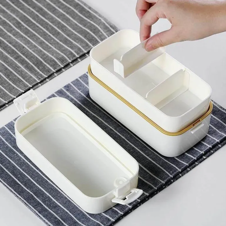 Japanische Bento-Box – Einfacher Behälter zur Aufbewahrung von Lebensmitteln