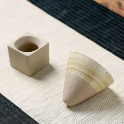 Japanische Espressotassen aus Porzellan – 100 ml Latte-Becher in Geschenkbox