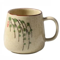 Japanische handgefertigte Keramiktassen – Retro-Design