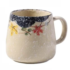 Japanische handgefertigte Keramiktassen – Retro-Design