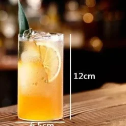 Japanische Highball-Gläser – 6er-Set, elegante Trinkgläser