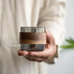 Japanische hitzebeständige Teetasse aus Glas – verbrühungsbeständige Kaffeetasse