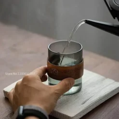 Japanische hitzebeständige Teetasse aus Glas – verbrühungsbeständige Kaffeetasse