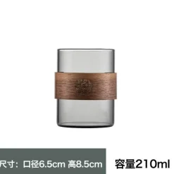 Japanische hitzebeständige Teetasse aus Glas – verbrühungsbeständige Kaffeetasse