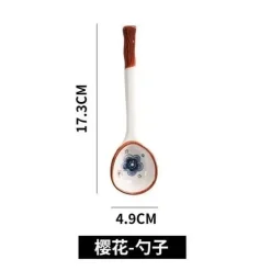 Japanische Keramik-Backschüssel mit Griff – Mikrowellengeeignete Nudelschale, 1 Stück