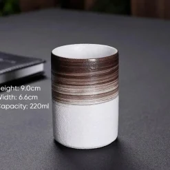 Japanische Keramiktasse - Latte- und Espressotasse