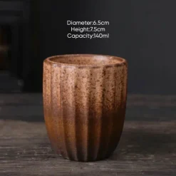 Japanische Keramik-Teetasse – Porzellan-Kung-Fu-Sake- und Kaffeetasse