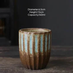 Japanische Keramik-Teetasse – Porzellan-Kung-Fu-Sake- und Kaffeetasse