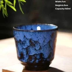 Japanische Keramik-Teetasse – Kung-Fu-Espresso-Kaffeetasse