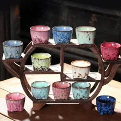 Japanische Keramik-Teetasse – Kung-Fu-Espresso-Kaffeetasse