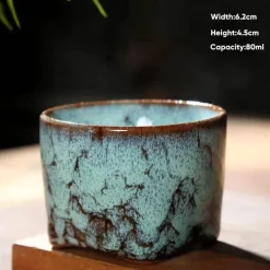 Japanische Keramik-Teetasse – Kung-Fu-Espresso-Kaffeetasse