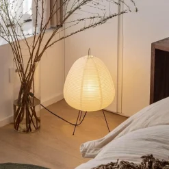 Japanische Papierlaternenlampe - Moderne Tischleuchte