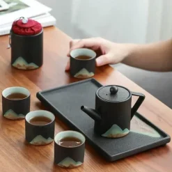 Japanische Porzellantasse - Keramiktasse für Tee und Kaffee