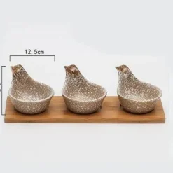 Japanische Snackschalen aus Keramik – Kreatives Geschirr für Vorspeisen