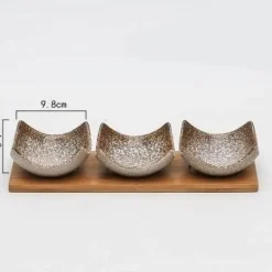 Japanische Snackschalen aus Keramik – Kreatives Geschirr für Vorspeisen